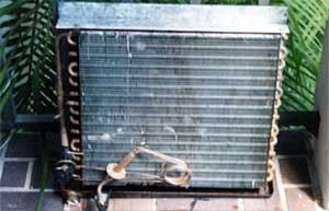 clean evaporator coil